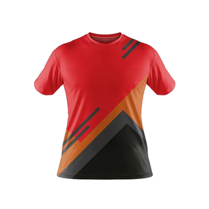 Kualitas tinggi 100% poliester kain sublimasi bernapas cepat kering kosong seragam tenis latihan Jersey tenis - Product Image 5