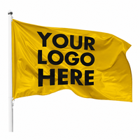 Drapeau personnalisé pas cher, vente chaude, haute qualité, design extérieur, impression numérique, imperméable, 3x5, polyester 100D, double face