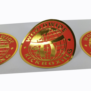 Chất Lượng Cao Tùy Chỉnh <span class=keywords><strong>In</strong></span> Ấn Bao Bì Sticker Cuộn Nhãn Dính Tính Năng Lá Vàng Dập Nóng Nến Bán Buôn Biểu Tượng Tùy Chỉnh - Product Image 2