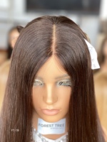 Perruque en cheveux humains casher SHY, super légèrement dégradée, style personnalisé, cheveux chinois, entièrement nouée à la main, programme de perruques sur mesure, marque fournisseur