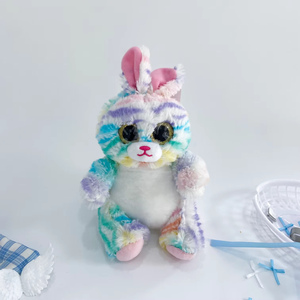 Peluche Natalizio a Forma di Procione, <span class=keywords><strong>Occhi</strong></span> <span class=keywords><strong>Grandi</strong></span>, Super Morbido, Imbottitura in Cotone PP, Alta Qualità, Prezzo all'Ingrosso, Ideale per Feste - Product Image 2