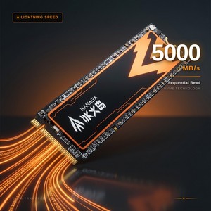 KANAGA G4100 M.2 NVMe SSD 5000MB/s PCIe 4.0 X4 Disque dur interne 512GB 1TB pour PC de bureau et domestique - Product Image 2