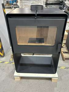 Poêle à bois moderne autoportant 12KW R1203A <span class=keywords><strong>avec</strong></span> grande fenêtre de visualisation chauffage intérieur <span class=keywords><strong>cheminée</strong></span> à bois à vendre - Product Image 3