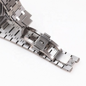 Pour Farm Shock Ga2100 <span class=keywords><strong>Ga2110</strong></span> montre pièces modifiées pour changer le bracelet du boîtier accessoires de bracelet de montre en acier métallique de 3e génération - Product Image 2