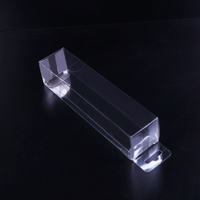 Boîtes d'emballage transparentes en PVC, PET, PP, plastique, pliables, pour cadeaux, artisanat, boulangerie, cosmétiques