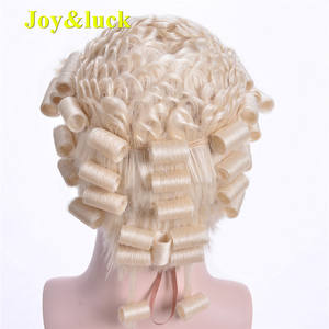 <span class=keywords><strong>Perruque</strong></span> de <span class=keywords><strong>juge</strong></span> d'instruction, d'avocat ou d'avocat général, cheveux synthétiques, couleur blonde, pour homme ou femme, <span class=keywords><strong>perruque</strong></span> classique britannique traditionnelle, <span class=keywords><strong>perruque</strong></span> de cosplay - Product Image 6