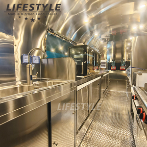 Ngoài trời di động thực phẩm Trailer di động nước trái cây thanh foodtruck bán hàng tự động BBQ Burger Pizza remorque thực phẩm xe tải trang bị đầy đủ - Product Image 6