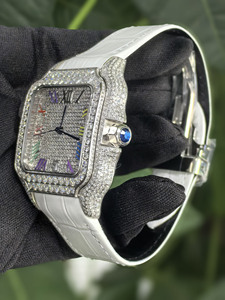 <span class=keywords><strong>Montre</strong></span> en Moissanite Véritable avec Logo Personnalisé, <span class=keywords><strong>Montre</strong></span> de Luxe pour <span class=keywords><strong>Homme</strong></span>, <span class=keywords><strong>Montre</strong></span> Mécanique, Bracelet Sertie de Diamants VVS, <span class=keywords><strong>Montre</strong></span> <span class=keywords><strong>Boss</strong></span> - Product Image 2