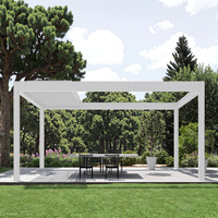 Pergola électrique à persienne Offre Spéciale d'angle de rotation de persienne pour la couverture de patio