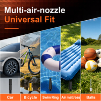 2026 High Cost-effective Cordless Tire Inflator 150PSI Digital Pressure Gauge Rechargeable Battery for Car Tires Bicycle Moto