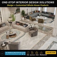 Solución Integral para Proyectos de Villas y Mansiones Neoclásicas de Lujo, Servicio Profesional de Diseño de Interiores y Planos de Casas con Renderizado 3D