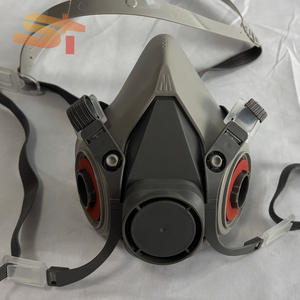 Sike Sk2401q masker <span class=keywords><strong>Gas</strong></span> wajah penuh, <span class=keywords><strong>Respirator</strong></span> <span class=keywords><strong>2</strong></span> Lapis dapat dicuci setengah wajah sekali pakai - Product Image 5
