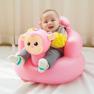 <b>Inflatable</b> Baby-<b>sofa</b> Simple Design Updated Version Air Chair for Kids Leisure Chair Living Room Furniture Knit Bean Bag Chair - Product Image 2