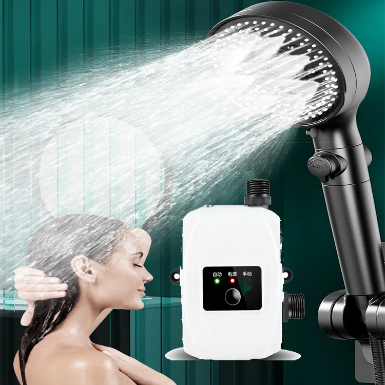 Kleine automatische 24-Volt-Drucker höhungs pumpen aus Kunststoff erhöhen den Wasserdruck für die Dusche