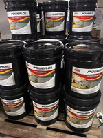 Aceite hidráulico resistente de alto rendimiento totalmente sintético personalizado de fábrica AW 68 46 para equipos industriales de montacargas
