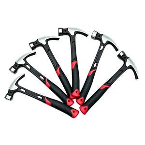 <span class=keywords><strong>Marteau</strong></span> à griffes en acier robuste de 16 oz, tête polie et manche <span class=keywords><strong>ergonomique</strong></span> antidérapant en fibre de verre, outil fiable pour les projets de bricolage à domicile. - Product Image 5