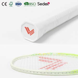 Racchetta da Badminton in Carbonio per Donne Principianti, Telaio Leggero, Corda in Nylon Premium 18-20 libbre, Set da Allenamento - Product Image 1