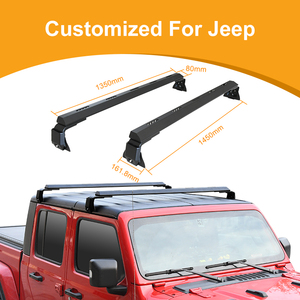 Accesorios para coche portaequipajes barra transversal portaequipajes con cerradura para SUV Jeep Wrangler - Product Image 3