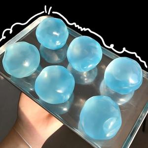 CHENXI <b>Squeeze</b> Jelly <b>Ball</b> Rainbow Coconut Oil Squishy Toy Fidget <b>Ball</b> Stress Relief Fun Sensory Fidget Toy - Product Image 2