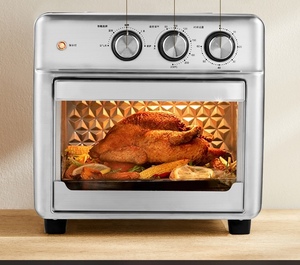 Four à Friture Sans Huile OEM avec Grille, Four à Air Chaud Électrique Multifonction Numérique 15L 1200W - Product Image 4