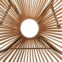 Ensemble de canapés en rotin pour patio, style tendance, pour balcon, extérieur, canapé Acapulco