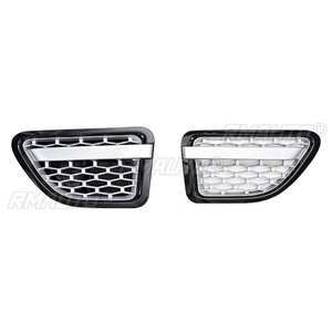 สำหรับ Range Rover Sport 2005-2009 อุปกรณ์ตกแต่งรถยนต์ แผ่นปิดช่องระบายอากาศด้านข้าง ช่องระบายอากาศ ช่องดูดอากาศ ชุดแต่งกันชนหน้า - Product Image 4