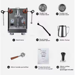 Máquina de Café <span class=keywords><strong>Espresso</strong></span> Profesional <span class=keywords><strong>Rocket</strong></span> E61 de 15 Bares con Palanca de 58 mm en Acero Inoxidable de Alta Calidad - Product Image 5