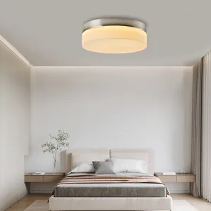 Modern Luxury Glass Lamp Shade Black Fixtures Living Room Ceiling Lamps Bedroom Circular Led Ceiling Lights