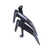 Cubierta de Rejilla Lateral Pequeña de Fibra de Carbono Seca 3K para Motor BMW S1000RR 2019-2025, Carenado Lateral de Motocicleta