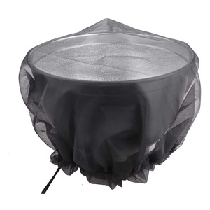 Couverture en filet pour bac à eau de pluie, noire, 92 cm, protection anti-UV, pour système de récupération d'eau de pluie, filet de jardin - Product Image 4