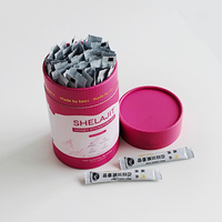 Tube en carton rigide de qualité supérieure, personnalisé pour l'emballage de compléments alimentaires, de pilules, de capsules, de marques de produits de remise en forme