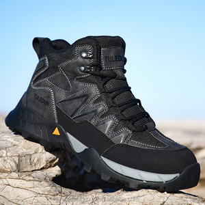 מגפי בטיחות פלדה אופנתיים חדשים, נעלי ריתוך עמידות לנשים ריתוך, נעלי עבודה, נעלי בטיחות עליונות. - Product Image 5