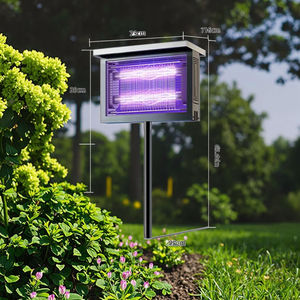 4W Solar Led Tuinlamp Regendicht Insecticide Voor Patio Gazon Effectieve Mug Doden Dc Voeding Ip65 Rated Rohs - Product Image 6