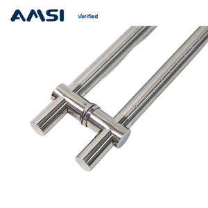 Cao cấp cửa kính xử lý hiện đại H hình dạng kéo xử lý 304 thép không gỉ xử lý - Product Image 5