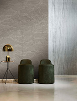 Papier peint japonais à motifs ondulés en relief, rouleaux sur mesure, style minimaliste, décor mural haute définition pour salon et chambre à coucher