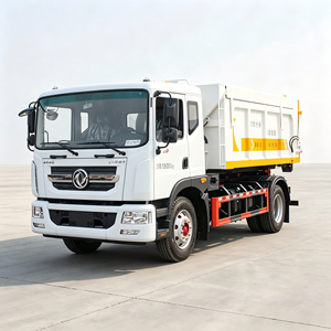รถบรรทุกเก็บขยะแบบตะขอเกี่ยว Dongfeng D9 ประสิทธิภาพสูง พร้อมถังขยะแบบตะขอเกี่ยวสำหรับการจัดการขยะ - Product Image 3