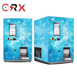 Proveedor de máquinas expendedoras Ouruoxi Máquina Expendedora de hielo en pepitas Máquina Expendedora de hielo en bolsas automática - Product Image 5