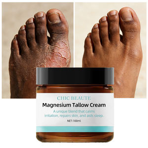 Crema Humectante Relajante <span class=keywords><strong>de</strong></span> Sebo <span class=keywords><strong>de</strong></span> Magnesio Natural para Rostro, Cuerpo y Pies, Bálsamo Reparador Intensivo para el Cuidado <span class=keywords><strong>de</strong></span> la Piel, Marca Privada - Product Image 2