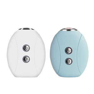 Vente directe usine Nouvelle sortie Appareil de <span class=keywords><strong>massage</strong></span> facial, oculaire et crânien 3-en-1 à vibrations et éclairage LED pour usage domestique et voyage OEM ODM - Product Image 1