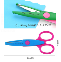 Hanview Kids Paper Edgers Scissors Ciseaux décoratifs pour l'artisanat et les fournitures scolaires 5 pouces 3 Pack ou 6 Pack
