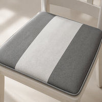 Tissu en Olefine Anti-UV Rayé Turquoise Blanc Lagune 200 g/m² pour Coussins de Chaise de Salle à Manger Textile d'Extérieur Tissé