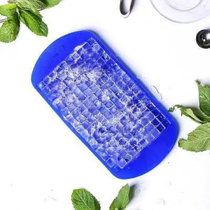 Customizable Round Silicone Mini Ice Cube Tray Ice-tray Mold Maker BPA-Free Food Grade for Whiskey Cocktails Reusable Mold Maker - Product Image 6