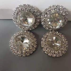 Décorations en strass étincelants, broches ornées de cristaux à dos plat - Product Image 2