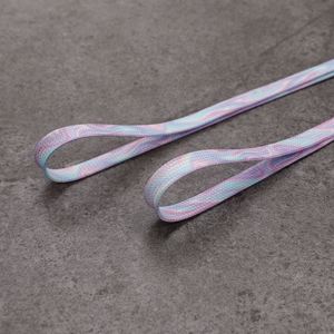 25-year New <b>Elastic</b> Shoelaces Compatible for Fantasy Color Pattern Gradient Dream Wholesale Customization Made in China Runtong - Product Image 2