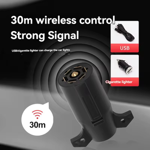 Nueva Luz Trasera LED Roja de 12V <span class=keywords><strong>para</strong></span> Remolque, con Función de Freno y Reversa, Recargable, Control Inalámbrico, Magnética, Impermeable IP67, 5000 Lúmenes - Product Image 6