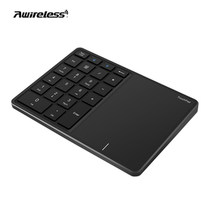 Clavier numérique sans fil Bluetooth rechargeable, fin et portable, avec pavé tactile - Product Image 3