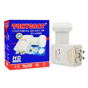 TS-44HD tokyosat tiếng ồn thấp phổ quát LNB Ku <span class=keywords><strong>Band</strong></span> <span class=keywords><strong>Quad</strong></span> <span class=keywords><strong>lnbf</strong></span> <span class=keywords><strong>C</strong></span> <span class=keywords><strong>Band</strong></span> LNB - Product Image 2