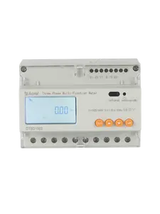 Acrel DTSD1352 Bidireccional Kwh Medidor inteligente trifásico Monitor de energía Analizador de calidad de energía RS485 Modbus-RTU opcional para energía solar