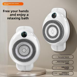 <b>Back</b> Rubbing Wall-Mounted Bath <b>Brush</b> with Rechargeable Battery Waterproof for Home Body Care - Product Image 4