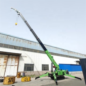 स्पाइडर क्रेन, स्व-चालित ट्रैक, 360 टर्न टॉवर टर्नटेबल विंच क्रेन - Product Image 4